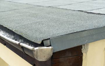 repair or replace Liswerry flat roofing?